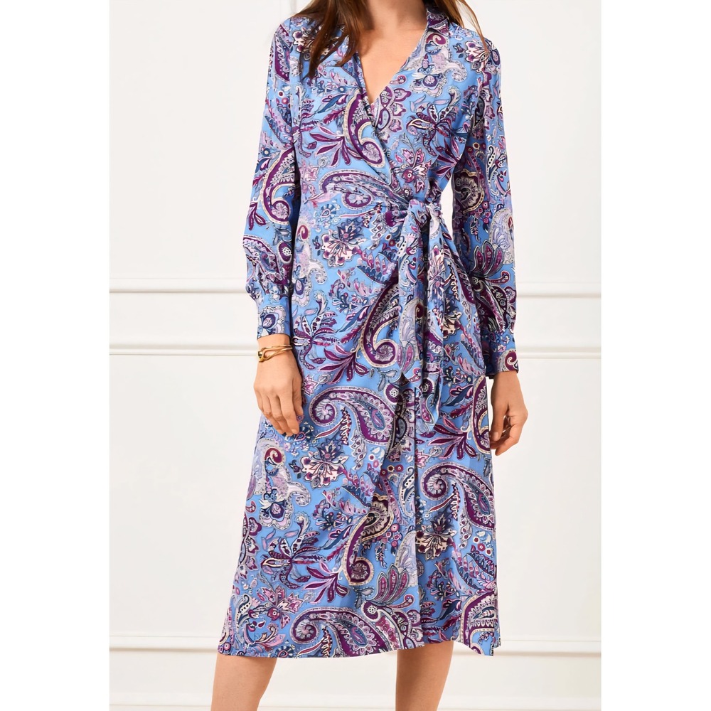 Talbots Wrap Shift Dress